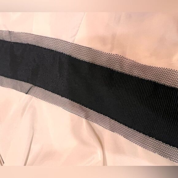 BCBGMAXAZRIA Vanilla Strapless Bow Mini Dress Pleated A-Line Cocktail Sz 6 Chic - Picture 6 of 8